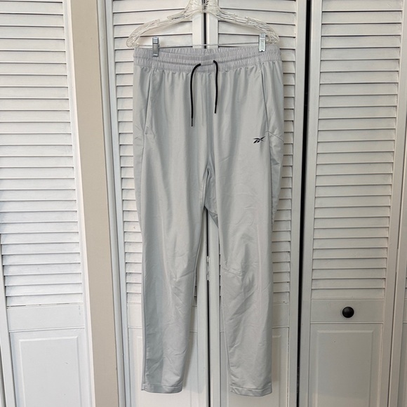 Reebok Other - Reebok Light Gray Joggers with Black Accents